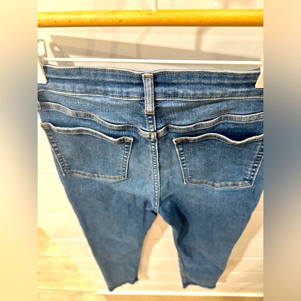 Gap Teen Size 16 Jeans Sky High Skinny Ankle In Light Denim Nwot
